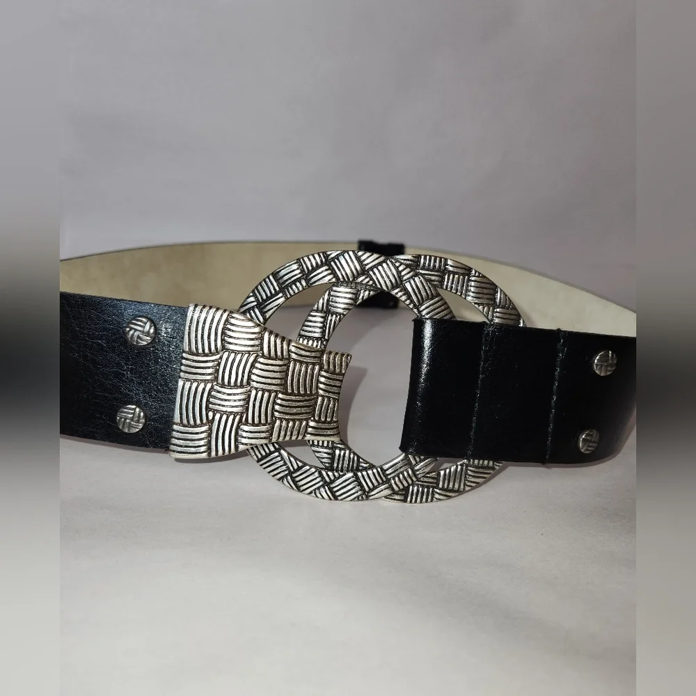 CHICO'S Interlocking Low Waist Belt  S/M